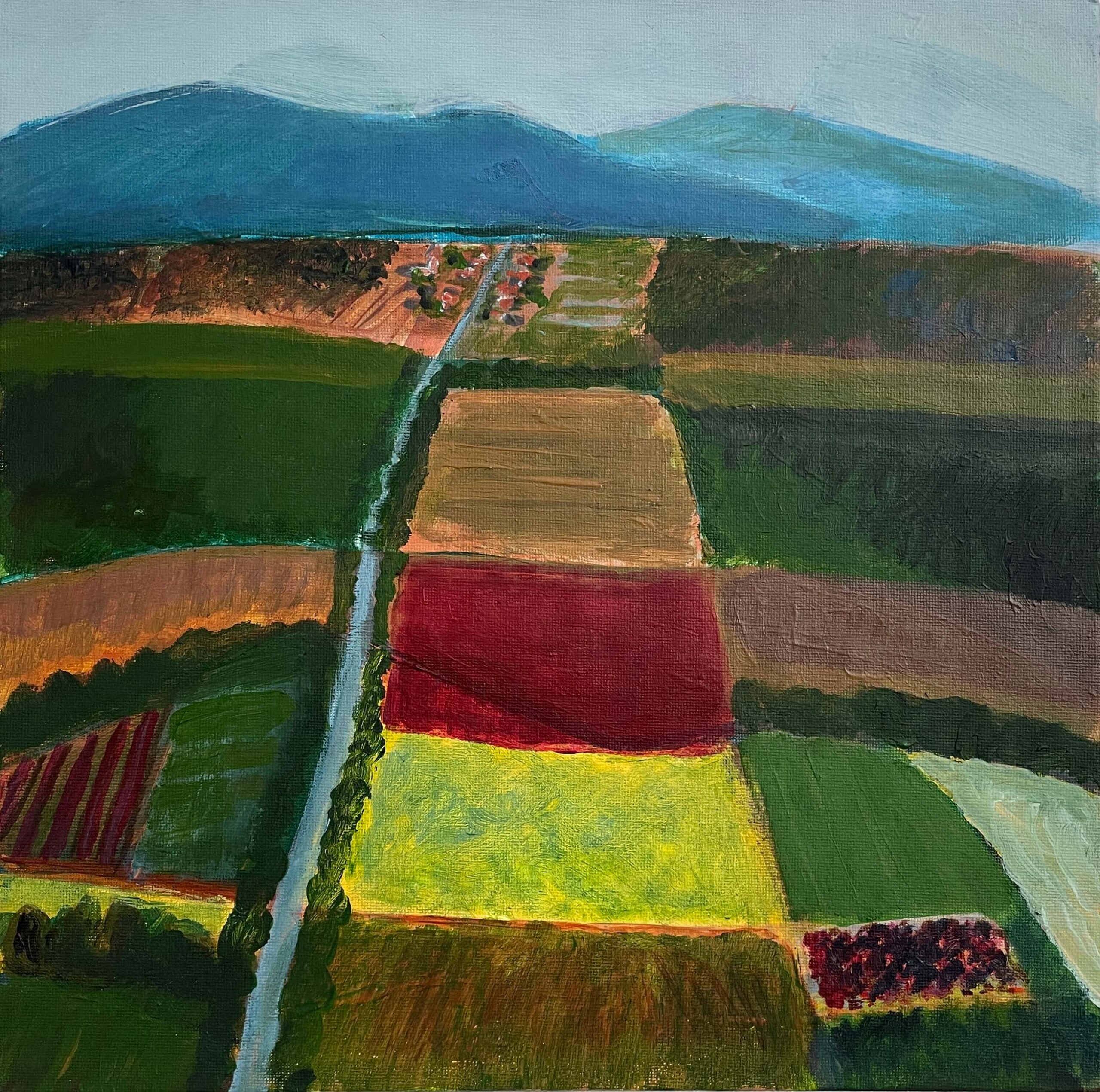 Matus Novak - Patchwork (Krajina) Matúš Novak - Patchwork (Krajina), slovenský maliar, originálny obraz